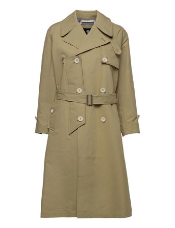High Trench Trenchcoat Frakke Grøn G-Star RAW