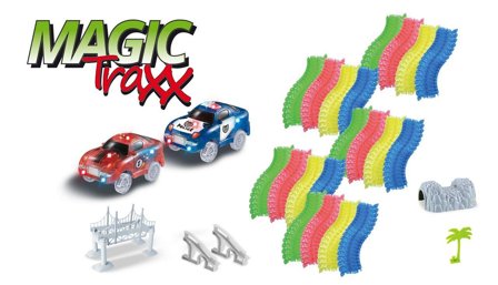 AMEWI Racing Bahn, 373 pcs, inkl. Transportbox