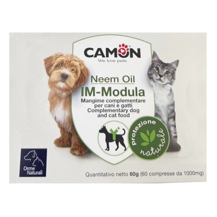 Neem Oil IM-Modula Mangime Complementare Cane/ Gatto 60 Compresse