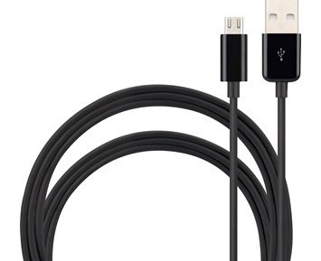 Andersson-Micro-USB Cable 3m Black 2.4A-MicroUSB-kabel for lading av mobiltelefoner og nettbrett-Power-Micro-USB-kabler