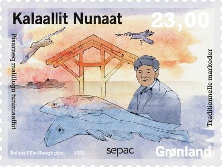 Grønland - Sepac 2023 - Postfrisk frimærke