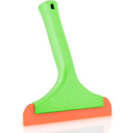 1 stk. vindusskrape med håndtak, fleksibel gummiskrape, dusjskraper, for glass, speil, bilvinduer, bad