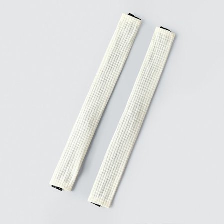 1 pari vetoketjullisia käsinojien suojuksia tuolin käsinojien suojukset VALKOINEN