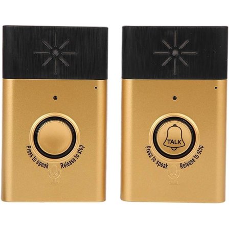 Tovejs intercom trådløs dørklokke ringetone udskiftelig sikkerhed dørklokke intercom kit