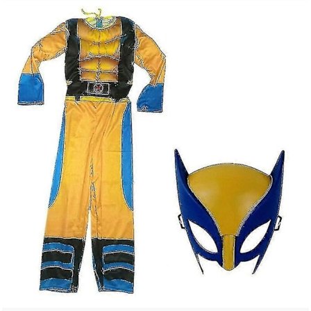 Comic Wolverine Rollespil Superhelt Jumpsuit Maske/Ulveklo Props Fantasy-Perfekt
