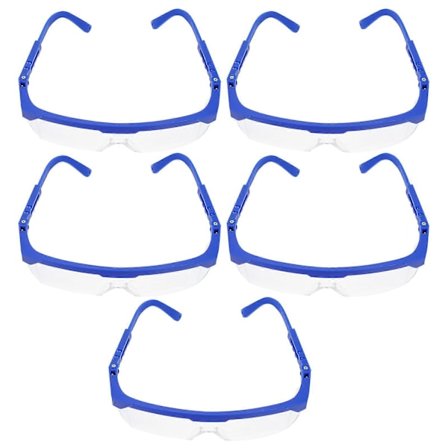 5 stk. børnebriller, sikkerhedsbriller til børn, klare skydebriller, øjenbeskyttelsesbriller til børn