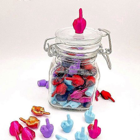 2025 Burk med långfingrar Ornament Hem Skrivbordsdekoration Mini Roliga Skämtgåvor