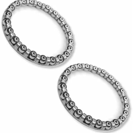 2x Lejekugleleje Cykel Stål 32mm 40mm 22 Kugler 4mm Univers