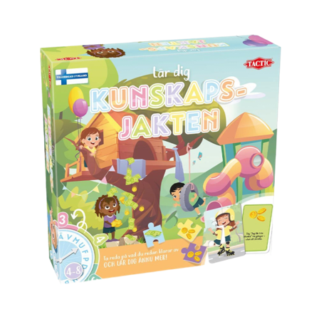 TACTIC Barnspel Kunskapsjakten Spel & pussel Unisex 25 X