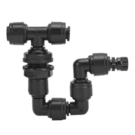 Terrarium Reptil Tågegenerator Justerbar Akvarium Tågesprinkler Dyse til Regnskovstank Padder Planter