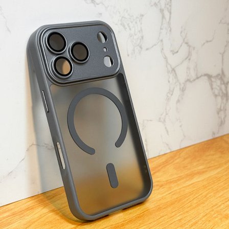 Ylellinen oranssi magneettinen langaton lataava puhelinkotelo, yhteensopiva iPhone 17 Pro Max Air 16 15 14 13 12 11 Pro Max 17Pro 17Promax Matte -