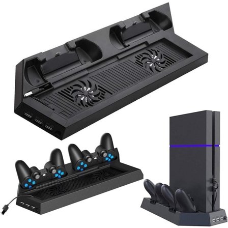 Styrladdare, PS4-laddare USB Laddningsstation CDQ