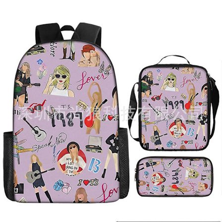 Taylor Swift Taylor Swift Barneskole og ungdomsskole Skolesekker Barnehagesekk Ryggsekk Stil 6