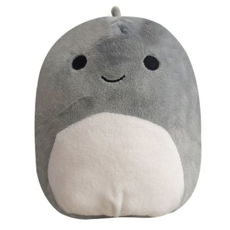 20-25 cm Squishmallow Pude Plysbamse GRÅ DINOSAUR Z