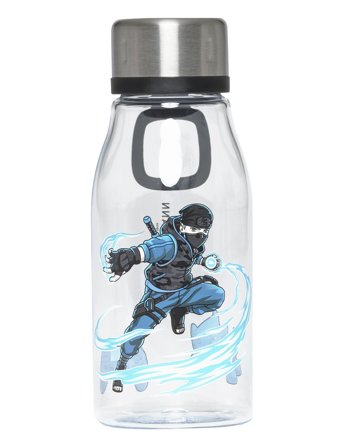 Beckmann Norway Drinking Bottle 0,4L - Ninja Master - Multi/patterned - ONE SIZE