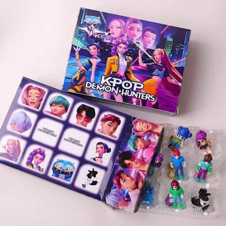 K-POP julekalender, 12-hullers nøgleringpynt Den perfekte julegave til K-POP-fans