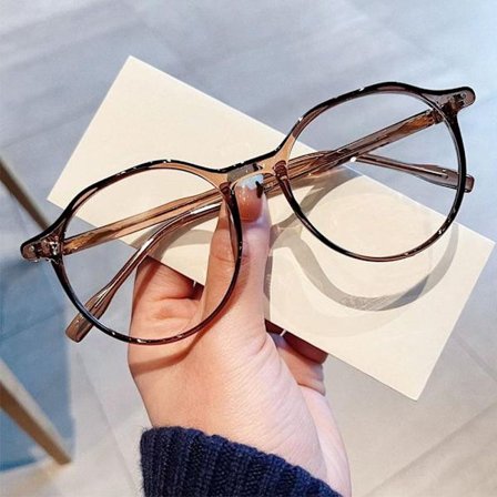 Anti-Blue Light Glasses Ylisuuret silmälasit CHAMPAGNE