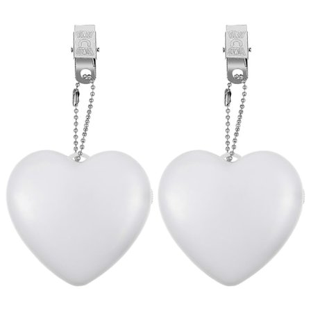 2 st Touch Sensor Handväska Lampa Liten Portabel Lampa Hjärtformad Batteridriven Lampa Handväska Lampa