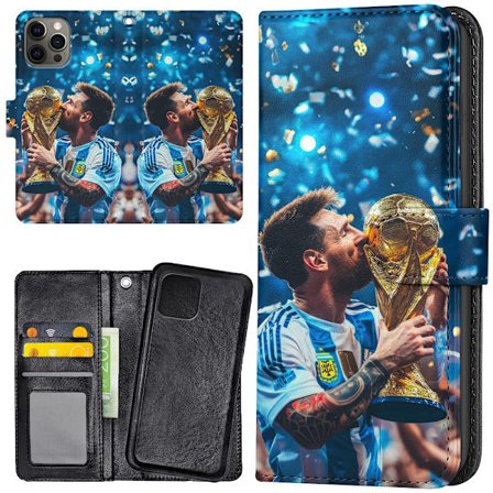 iPhone 16 Pro Max - Lommebok Deksel Messi