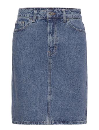 Denagz Hw Mini Skirt Noos Blue Gestuz