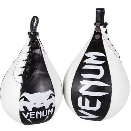 Venum Speed ​​​​Bag Bokseball Lær Svart/Hvit L