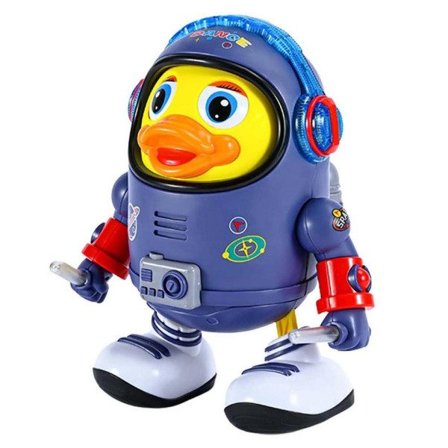 Dans Promenad Anka Light Up Baby leksaker Elektrisk Musikal Anka Toy Cool Dans leksak