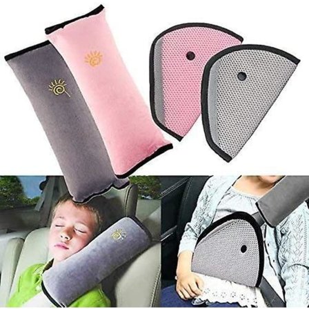 4pack Seatbelt Pillow Car Seat Belt Covers For Kids