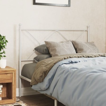 Ersättningsgavel metall vit 107 cm