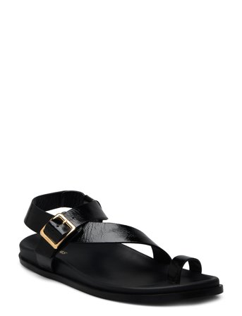 ALOHAS Siren Leather Sandals - Black - 41