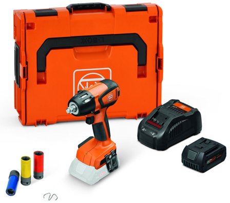 Fein ASCD 18-300 W2 AS Mutterdragare med tillbehör, batteri och laddare, Maskiner