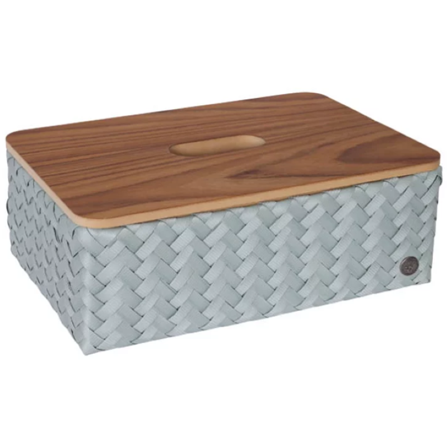 Handed By Kurv Greyish-Green Ideal 37x24xH13cm