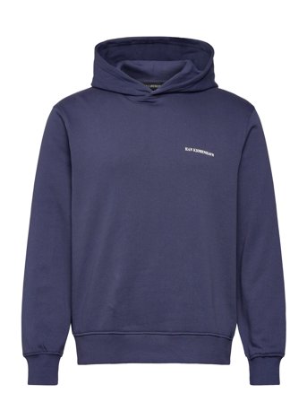 HAN Kjøbenhavn Regular Hoodie - Navy - S