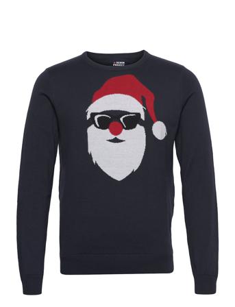 Dpx-Mas Santa Knit Blue Denim Project