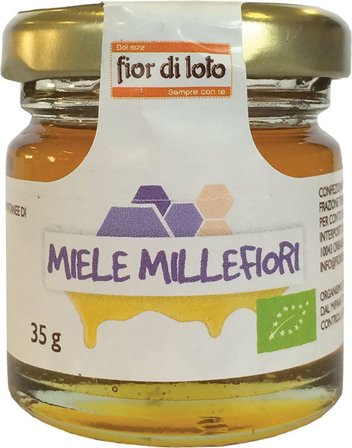 Fior di Loto Mini Miele di Millefiori Bio 35 g