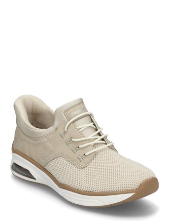 Rieker Ladies Shoes M5665-60 Beige Matalavartiset Sneakerit Tennarit Beige Rieker