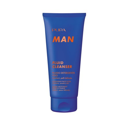 Pupa Man Fluid Cleanser - Fluido Detergente Viso 100ml Uomo - Gel detergente viso