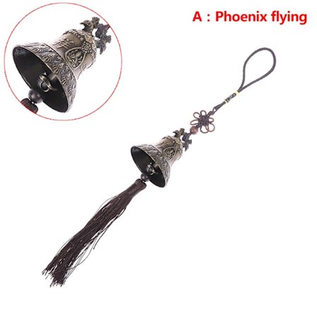 Alloy vindspel Liten knut tofs vindspel hänge koppar C