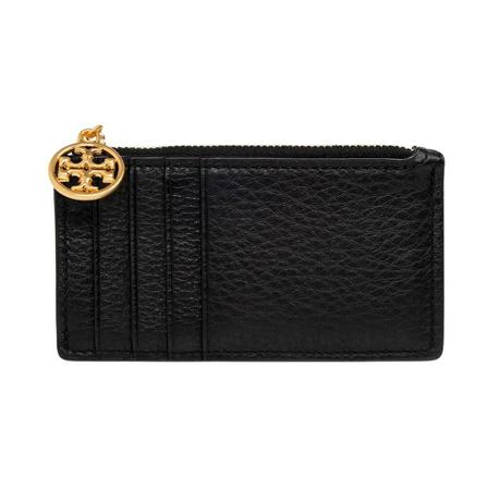 Tory Burch Miller card holder Sort, Dame Punge og Kortholder, Størrelse: ONE Size