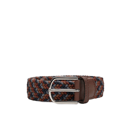 John Henric Braided Belt Accessoarer Herr Flerfärgad 90