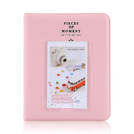 Valokuva-albumi Fujifilm Instax Mini 11 9 8+ -kameroille, kattava suoja-albumi pehmeällä pehmustekerroksella, ensiluokkaiset materiaalit 