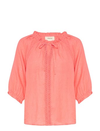 Cream | Crbellis Lace Blouse | XS