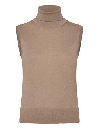 Filippa K Turtleneck Vest - Beige - XL