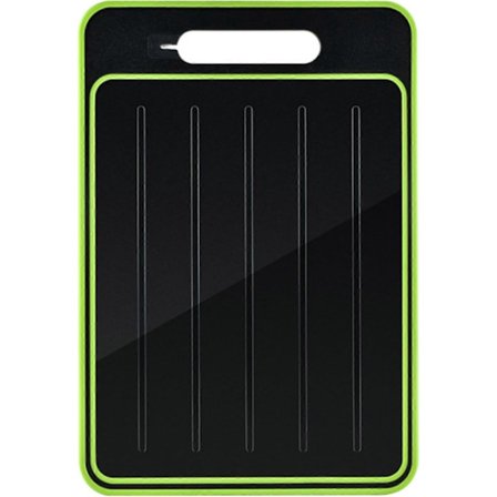 Frossen matbrett som fungerer som et skjærebrett med kant i rustfritt stål, 30 x 20 x 1,5 cm, pakke med 1 [YJD]