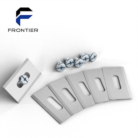 30-pakka ruohonteriä Husqvarnaan, jossa on kaksoishiottu terä ruostumattomasta teräksestä 0,65 mm ‘-UU-