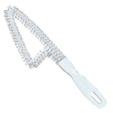 Spor Multibruks Rengjøringsbørste For Vindu Eller Skyvedør, Hvit, 1 stk