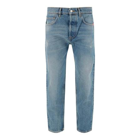 Amish, Jeans made of cotton denim Niebieski, Mężczyzna, Rozmiar: W34
