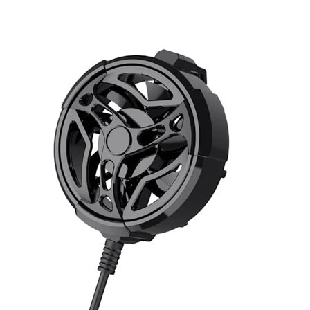 Telefon Kylfläkt USB Kylare SVART INGET LJUS BLACK NO LIGHT