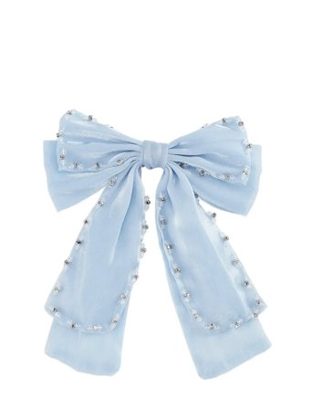 Pastel Crystal Bow Blue SUI AVA