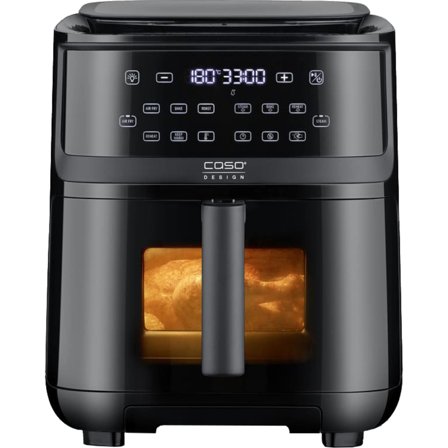 Caso 700 Steam & Airfryer 7 liter, svart - Sort | KitchenOne