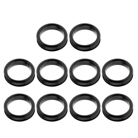 10 stk finger ring grep innlegg for barber frisør balck saks saks